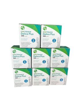 OneTouch Delica Plus 33 Gauge Lancets 800 Count
